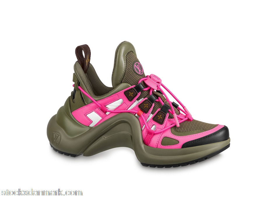 Louis Vuitton Archlight Trainer Kaki Pink (W)1A9RTZ