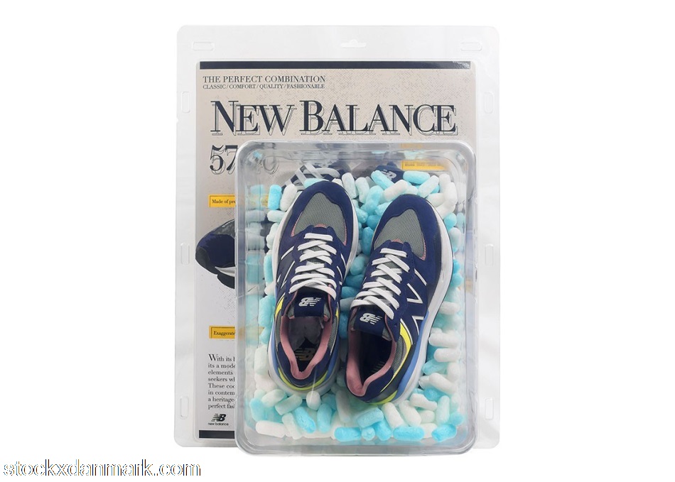 New Balance 57/40 DAHOOD Navy Grey Yellow (W) (Special Box)W5740GC