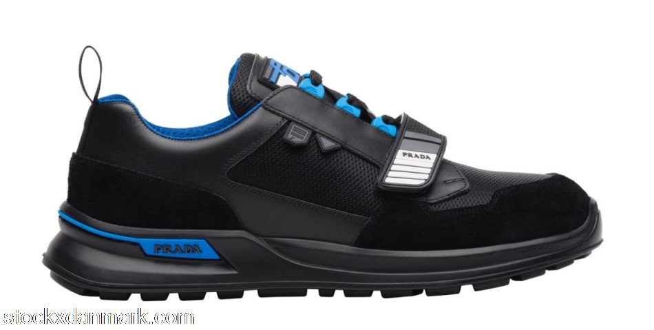 Prada Mechano Leather Black Blue2EG266_3V71_F0D8J
