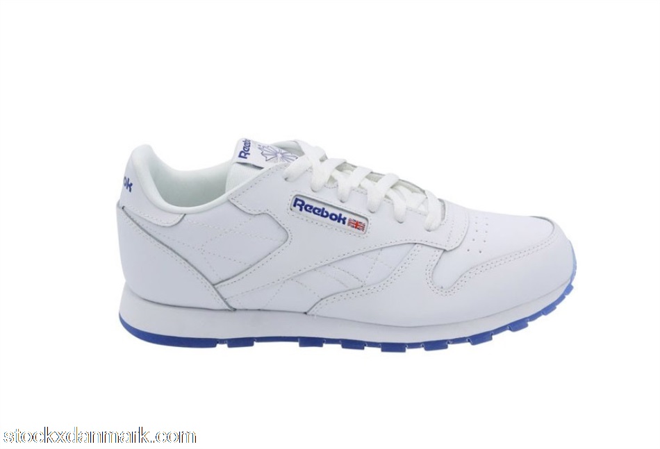 Reebok CL Leather Ice White Royal (GS)CN7334
