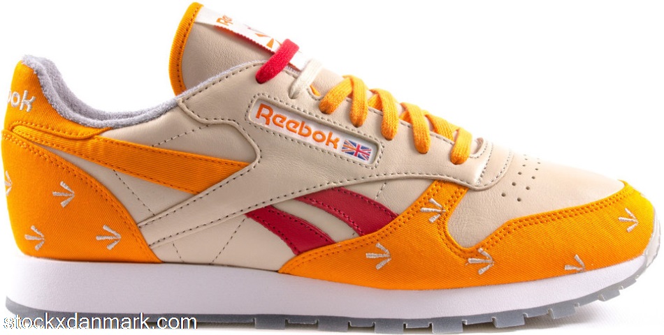 Reebok Classic Leather 30th Anniversary Gary Warnett Bone OrangeV59333