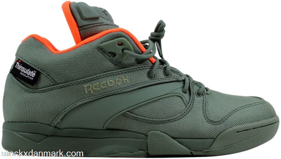 Reebok Court Victory Pump Tech Green/OrangeM48995