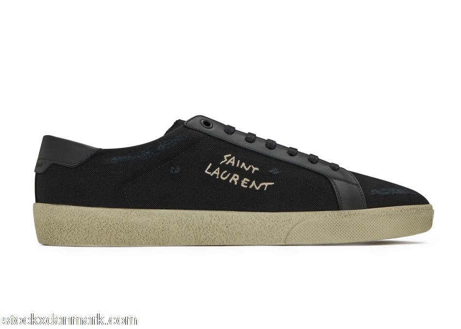 Saint Laurent Court Classic SL/06 Low Black611106GUP501000