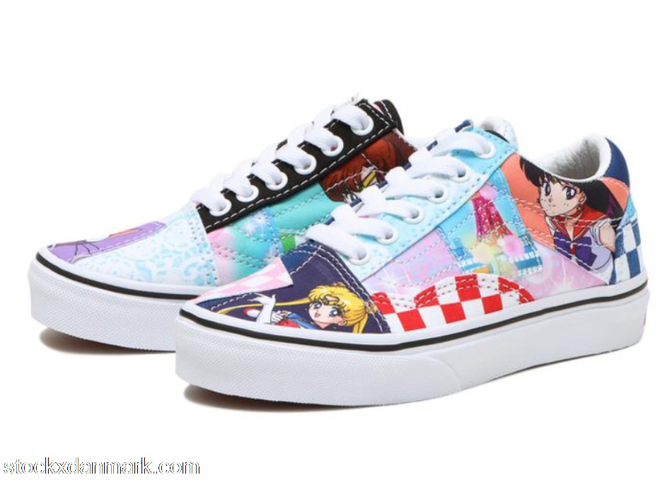 Vans Old Skool Patchwork Pretty Guardian Sailor Moon (PS)VN0A5DXR448