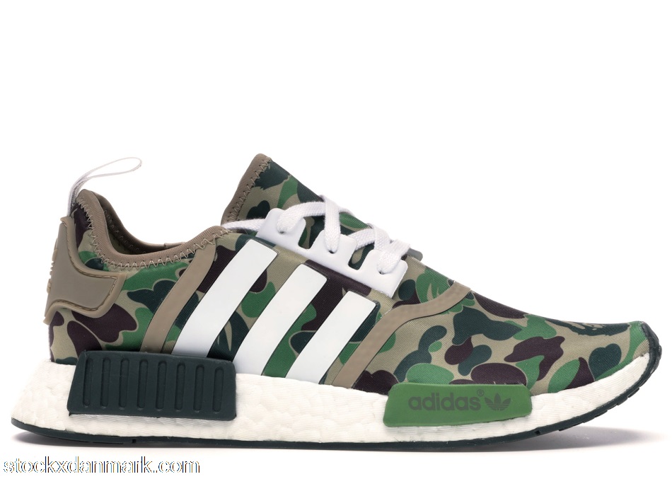 adidas NMD R1 Bape Olive CamoBA7326