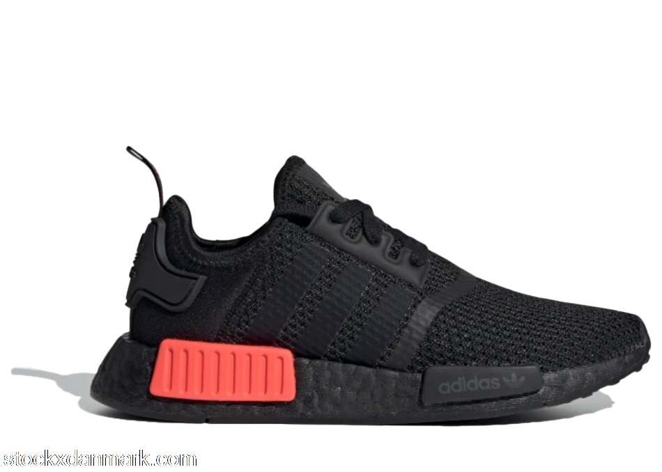 adidas NMD R1 V2 Core Black Solar Red (GS)FV8174