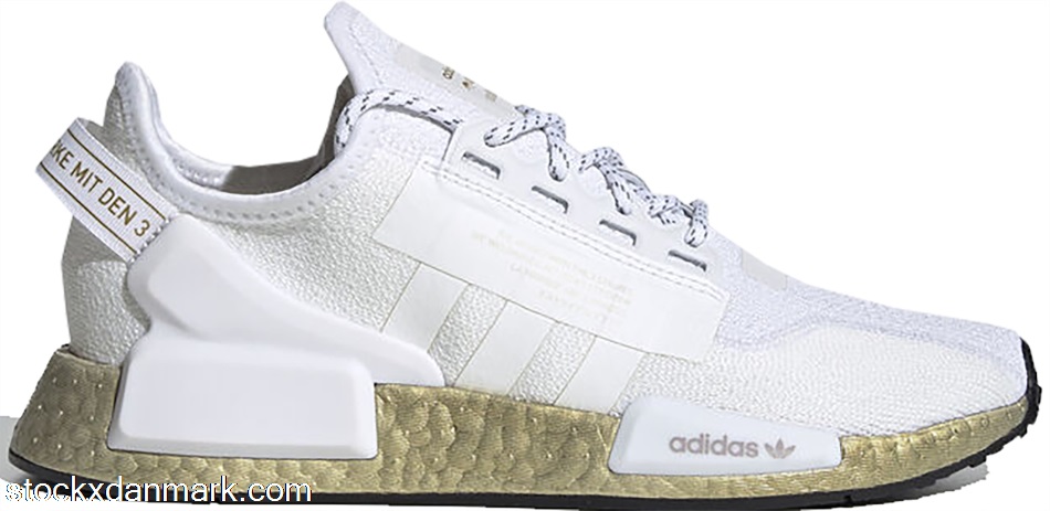 adidas NMD V2 Cloud White Gold Metallic (W)FW5450
